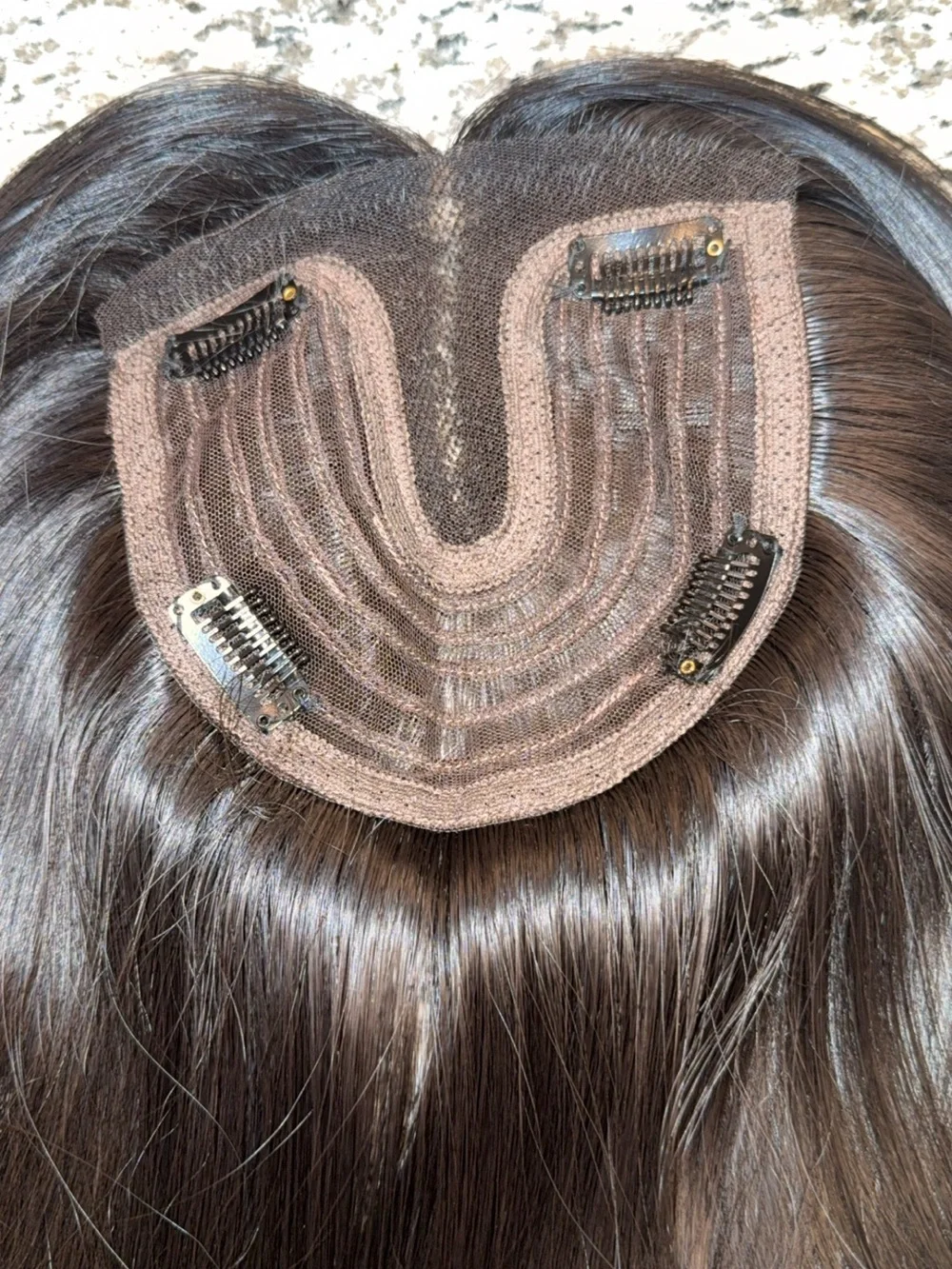 Octall Hair Toppers natural black